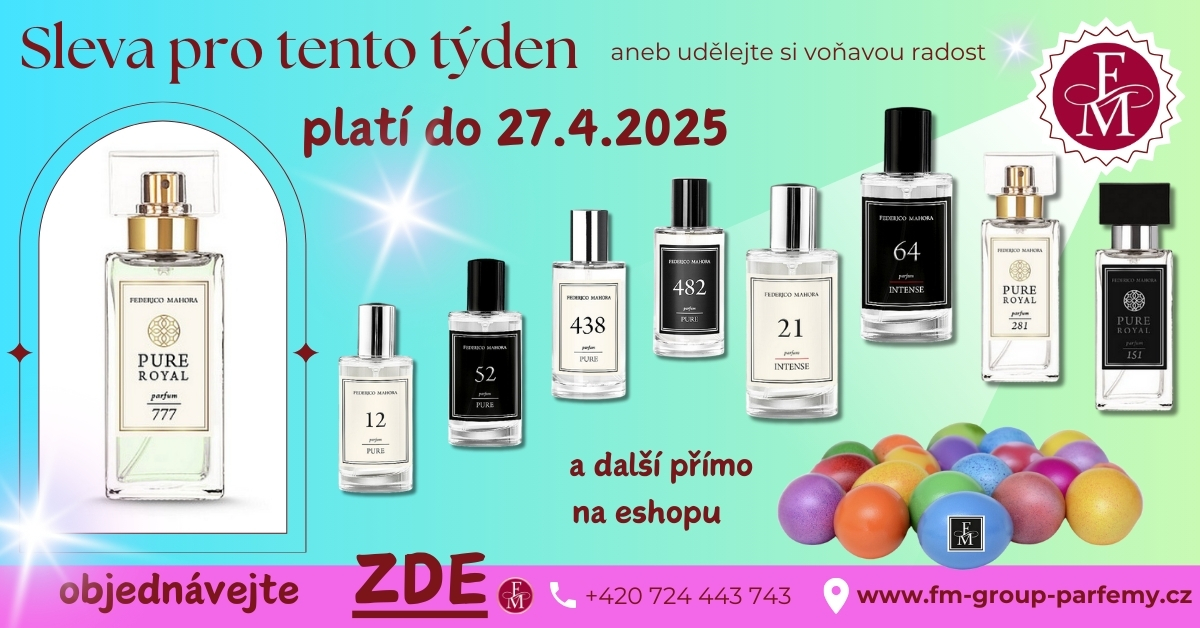 sleva pro tento týden aneb udělejte si voňavou radost