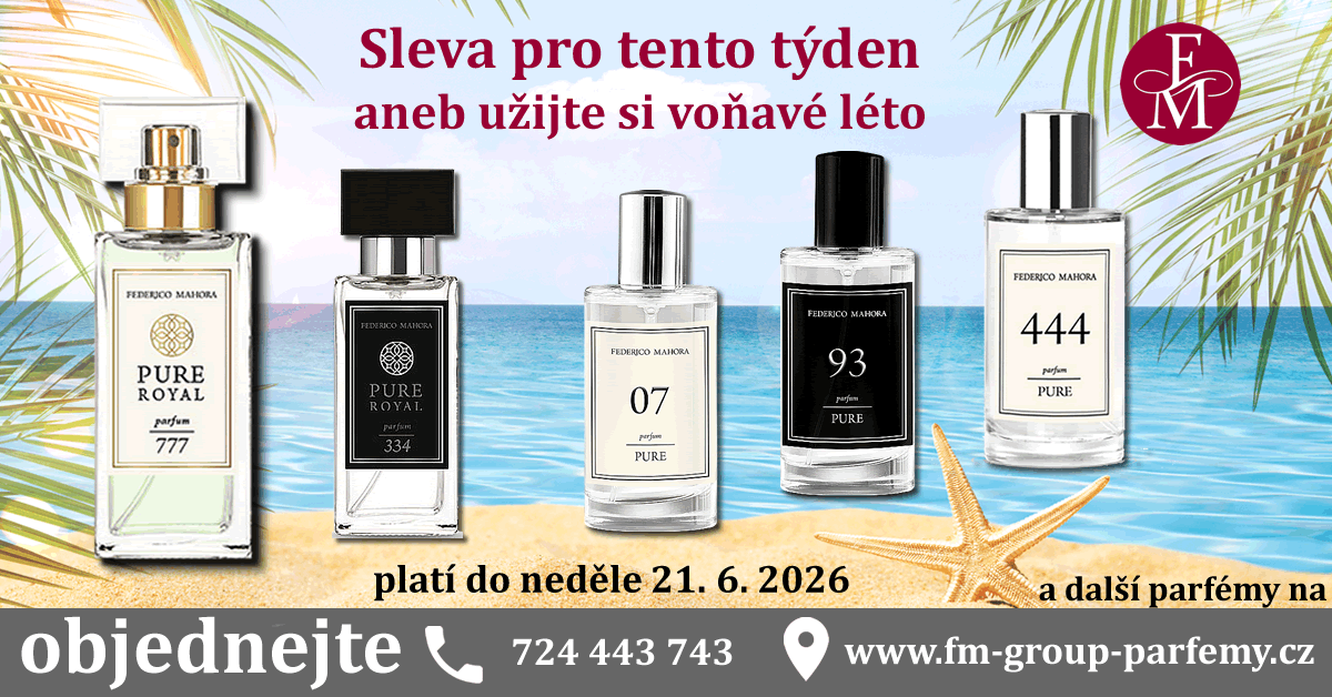 Sleva pro tento týden aneb na dovolenou jedeme s Vámi a užijeme si voňavé léto Sleva pro tento týden aneb na dovolenou jedeme s Vámi a užijeme si voňavé léto