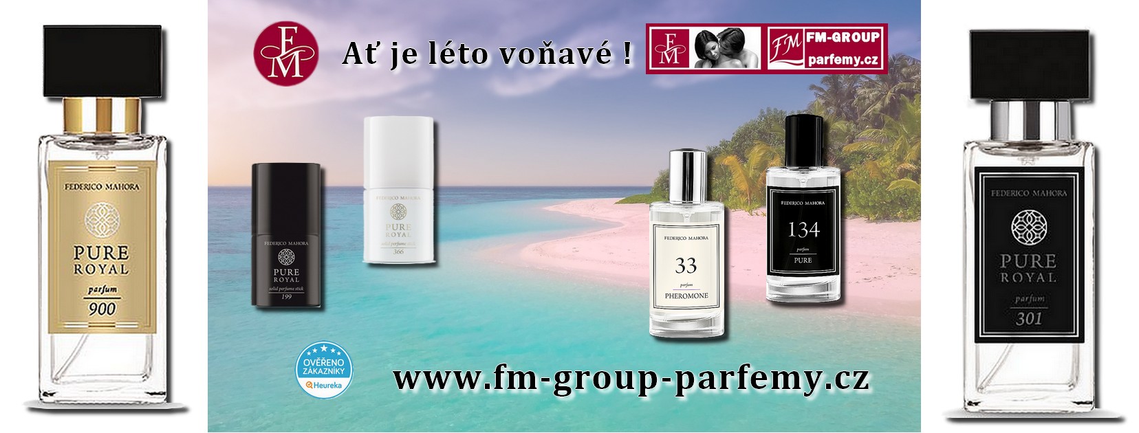 Ať je léto voňavé ! a nejlépe s FM Group parfémy