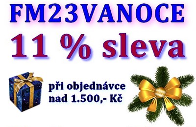 slevový kupón FM23VANOCE