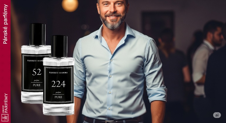 Pánské parfémy s FEROMONY FM GROUP