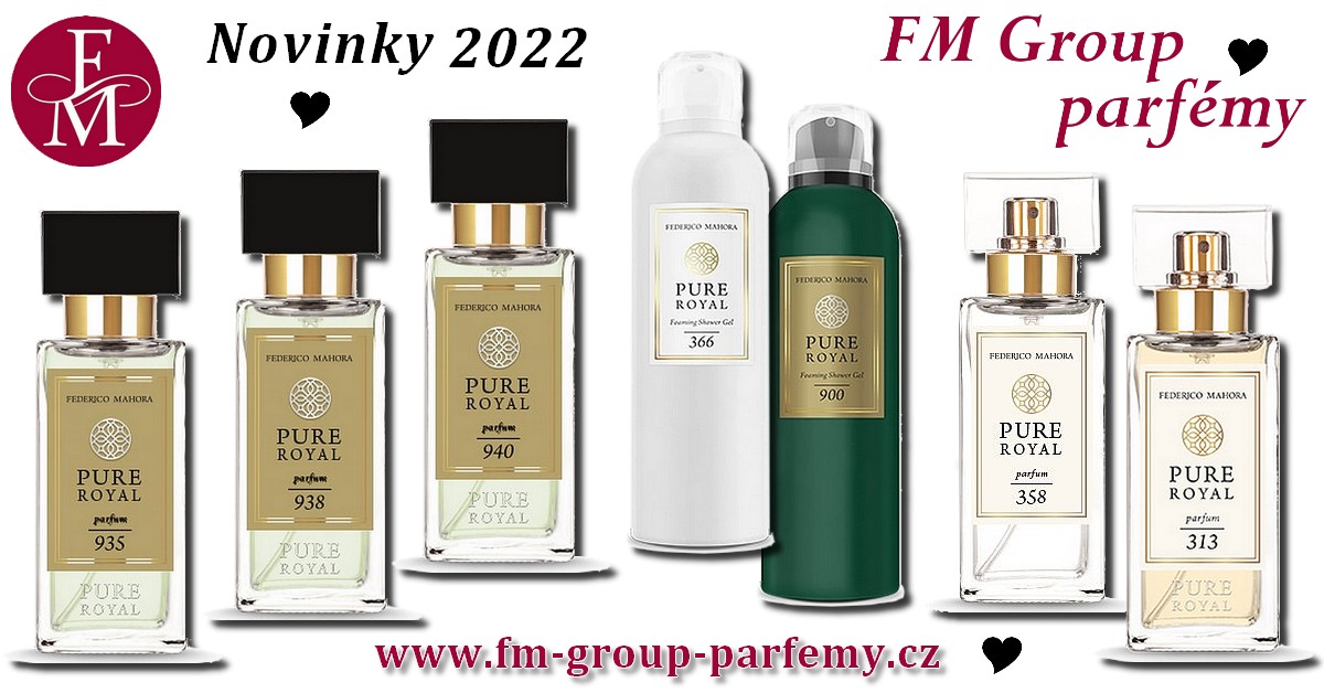 Novinky podzim 2022 fm group parfémy