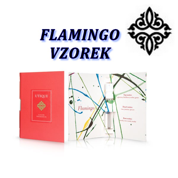 UTIQUE vzorek FLAMINGO