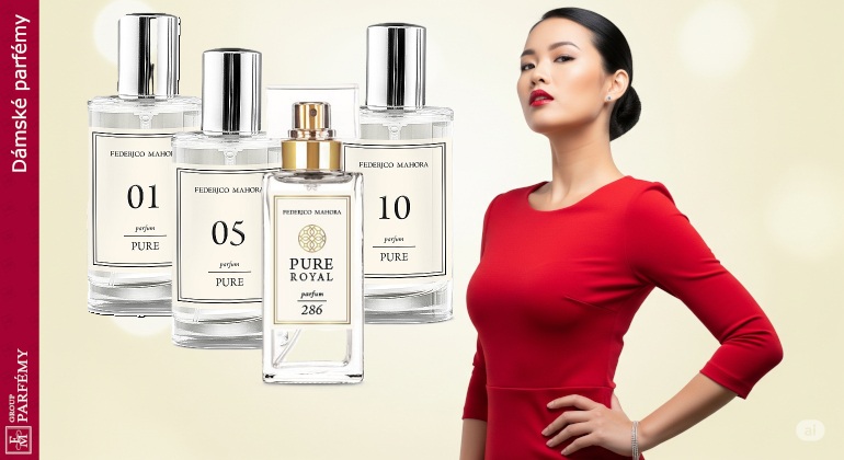 Dámské parfémy s FEROMONY FM GROUP